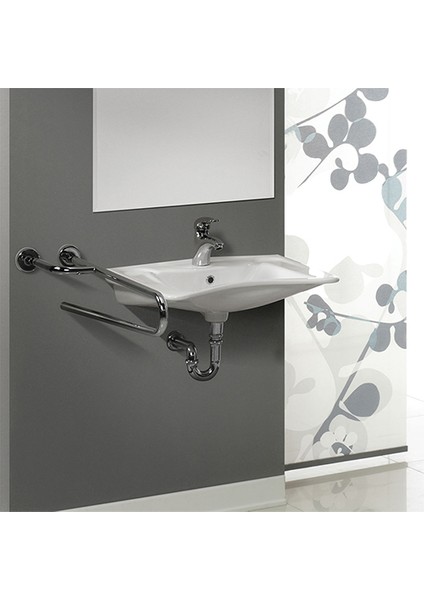 Seramik Bedensel Engelli Lavabo 60 cm 017100U fiyatları