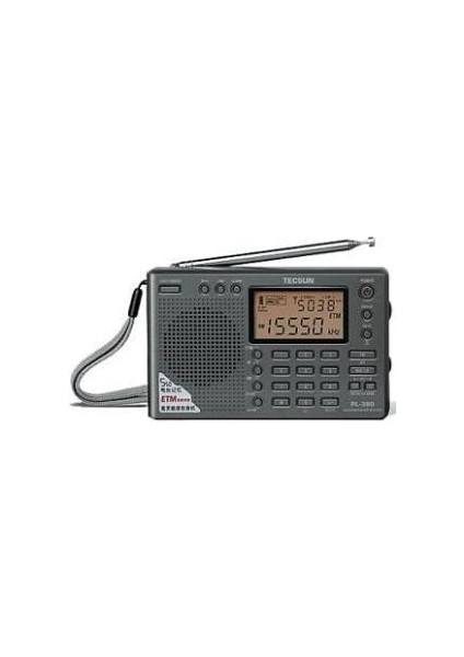 Radio PL-380 Dsp Fm Am Stereo Radyo - Siyah