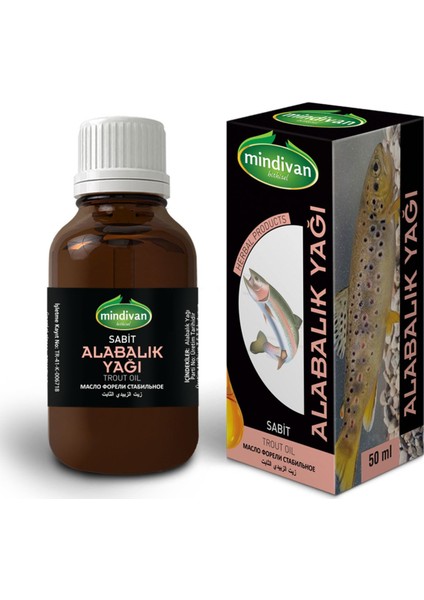 Alabalık Yağı 50 ml