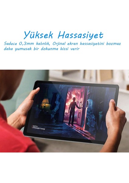 Samsung Galaxy Tab A7 T500 (10.4'') (SM-T500NZDATUR) Esnek Nano Cam Ekran Koruyucu