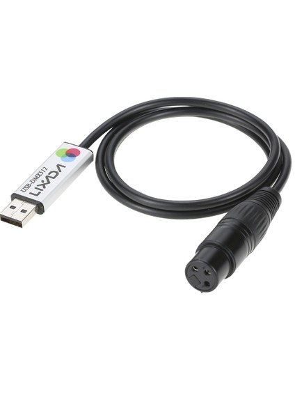 Usb'den Dmx Arayüz Adaptörüne LED DMX512 (Yurt Dışından)