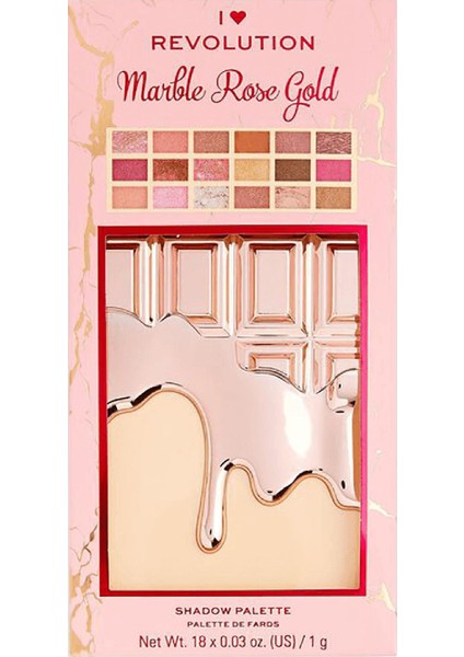 Chocolate Marble Rose Gold Far Paleti indirimleri