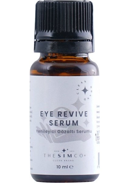 Yenileyici Gözaltı Serumu 10 ml
