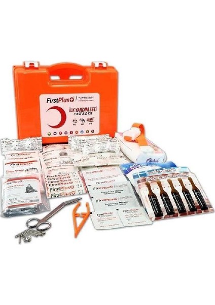 Ilk Yardım Seti Mobil Çanta Fp 04.101 Iş Yeri Turuncu
