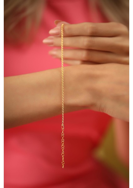 Halat Model Altın Kaplama Gümüş İtalyan Bileklik fiyatları