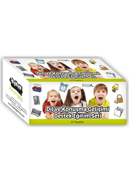 Dil ve Konuşma Gelişimi Destek Eğitim Seti - Ev Eşyaları 3