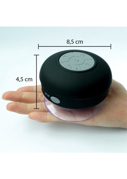 DH-195 Su Geçirmez Mini Bluetooth Hoparlörü