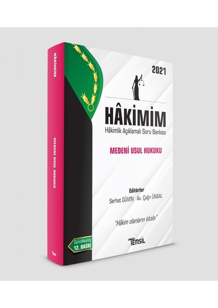 Hâkimim Medeni Usûl Hukuku Hâkimlik Açıklamalı Soru Bankası - Serhat Güven - Çağrı Ünsal