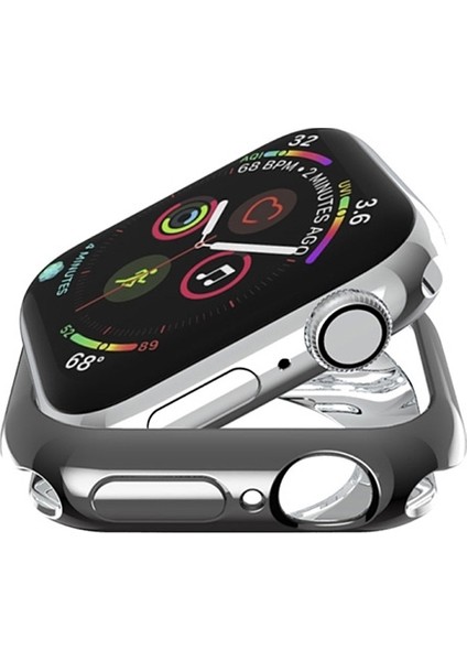 Apple iWatch Uyumlu 4-5 40 mm 360 Koruma Ultra Slim Silikon Kılıf AL-32616 fırsatları