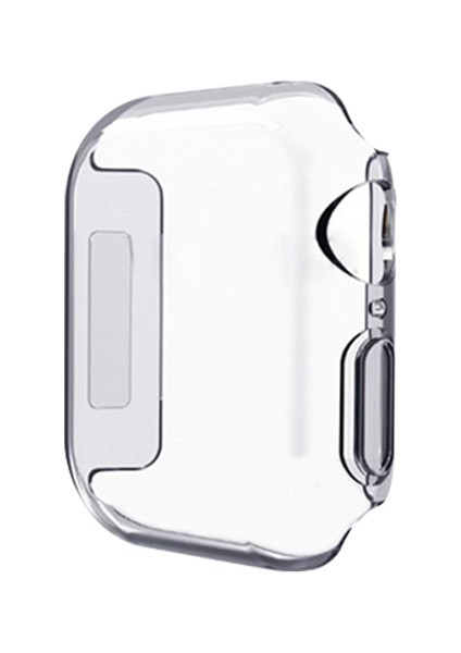 Apple iWatch Uyumlu 4-5 40 mm 360 Koruma Ultra Slim Silikon Kılıf AL-32616