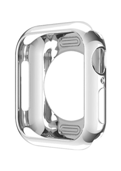 Apple iWatch Uyumlu 4-5 40 mm 360 Koruma Ultra Slim Silikon Kılıf AL-32616