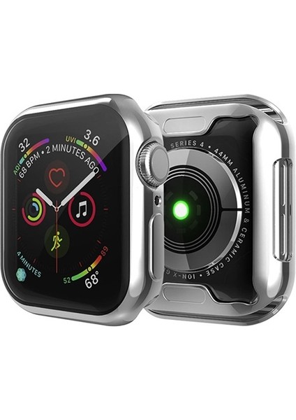 Apple iWatch Uyumlu 4-5 40 mm 360 Koruma Ultra Slim Silikon Kılıf AL-32616 fırsatları
