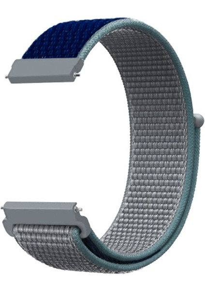 20 mm Galaxy Watch 42 mm- Active 1-2- S2 Classic Kayış Kordon Nylon Loop AL-33009