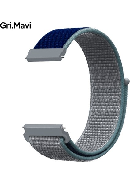 20 mm Galaxy Watch 42 mm- Active 1-2- S2 Classic Kayış Kordon Nylon Loop AL-33009 fiyatları