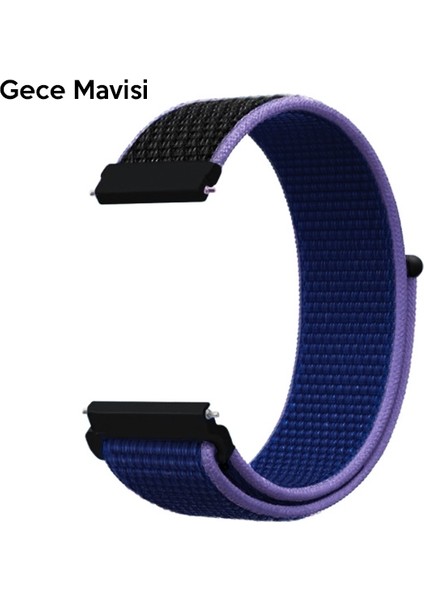 20 mm Galaxy Watch 42 mm- Active 1-2- S2 Classic Kayış Kordon Nylon Loop AL-33009 fiyatları