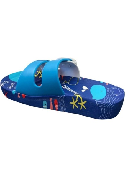 Erkek Çocuk Mavi Kaydırmaz Havuz Deniz Terliği 11365 modelleri