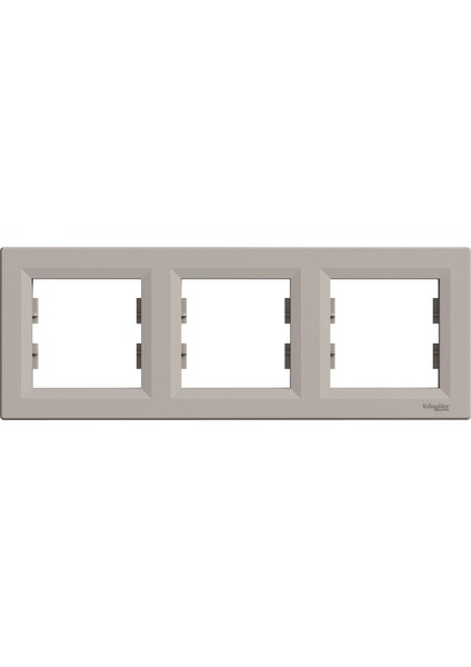 Asfora Plus- 3'lü Yatay Çerçeve, Bronz EPH5800369
