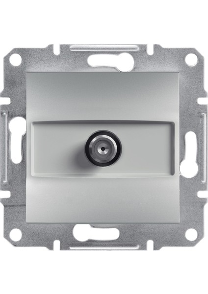 Schneider Asfora Plus- Sat Konnektörü (1db), Çerçevesiz, Alüminyum EPH3700161