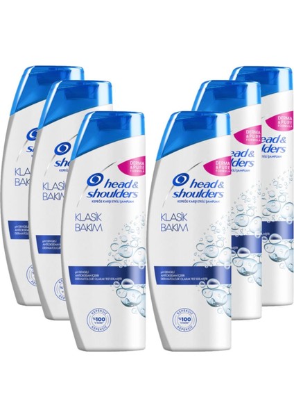 Head & Shoulders Şampuan Klasik Bakım 400 ml x 6 Adet fiyatları