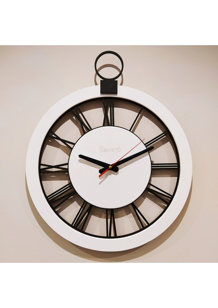 RacartShop Dekoratif Duvar Saati 34