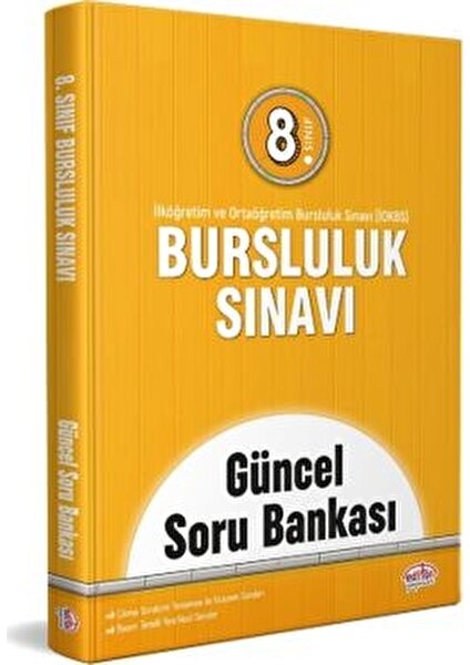 Editör Yayınları 8. Sınıf Bursluluk Sınavı Güncel Soru Bankası