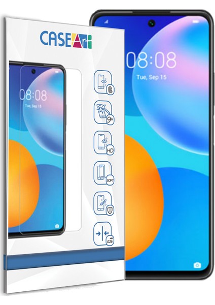 Huawei P Smart 2021 Temperli Ekran Koruyucu Kırılmaz Cam Şeffaf