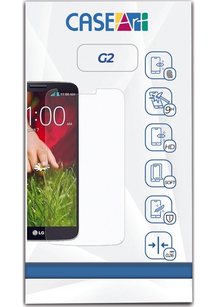Lg G2 Temperli Ekran Koruyucu Kırılmaz Cam Şeffaf fiyatları