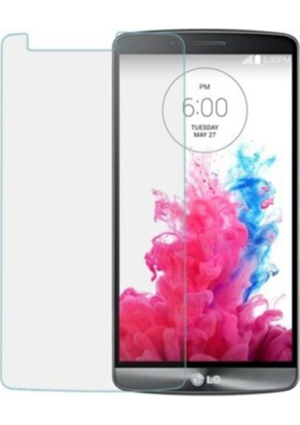 Lg G4 Temperli Ekran Koruyucu Kırılmaz Cam Şeffaf