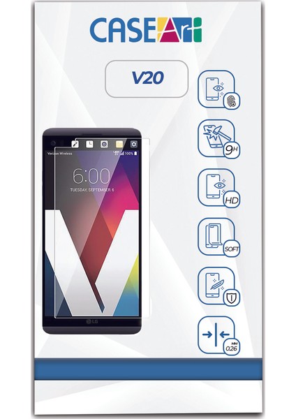 Lg V20 Temperli Ekran Koruyucu Kırılmaz Cam Şeffaf fiyatları