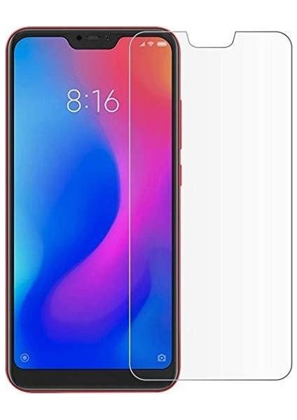 Xiaomi Mi 8 Lite Temperli Ekran Koruyucu Kırılmaz Cam Şeffaf