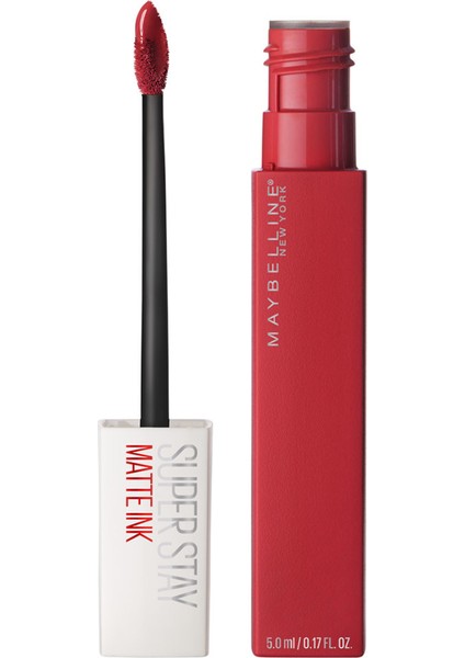 Maybelline New York Super Stay Matte Ink Likit Mat Ruj - 20 Pioneer - Kırmızı