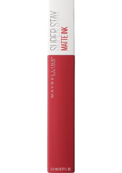 Maybelline New York Super Stay Matte Ink Likit Mat Ruj - 20 Pioneer - Kırmızı