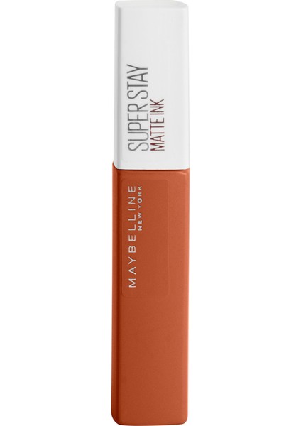 Maybelline New York Super Stay Matte Ink Likit Mat Ruj - 135 Globe-Trotter - Kahverengi