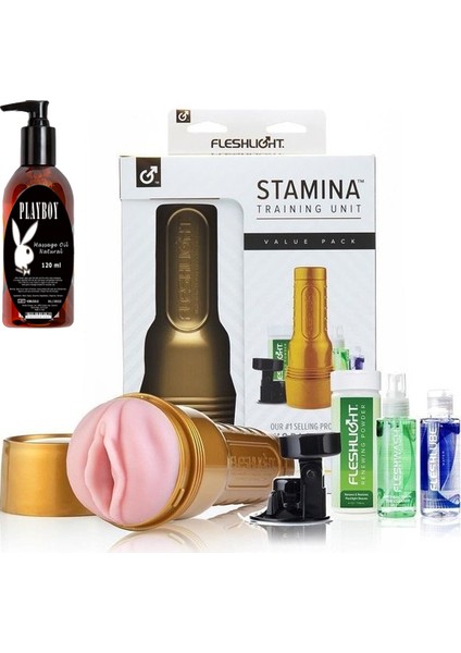 Stamina Training Unit Value Pack ve Playboy Masaj Yağı