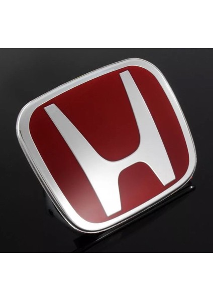 Honda Civic Fc5 Ön Panjur Logosu Arması Kırmızı Logo