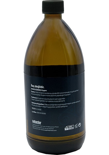 -Nano Gümüş 1000 ml fiyatları