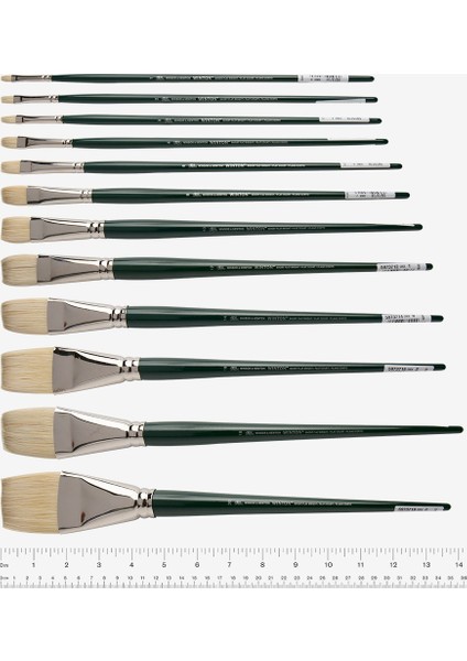 : Winton : Uzun Sap Kısa Yassı Fırça No : 2 modelleri