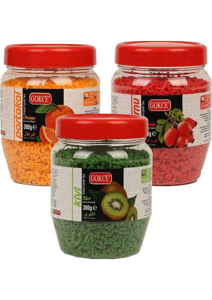 Portakal &kuşburnu & Kivi 300 gr