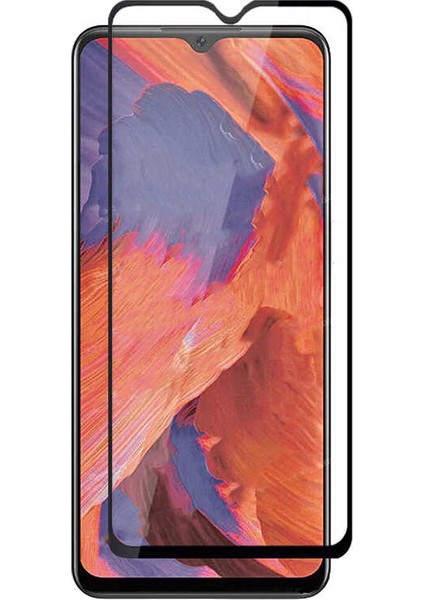 Oppo A73 Tam Kaplayan 9h Fiber Nano Ekran Koruyucu Siyah