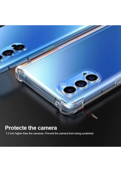 Oppo Reno 4 Kılıf Ultra Korumalı Şeffaf Anti Shock Kılıf Şeffaf fiyatları
