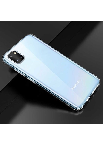 - Galaxy A81 (Note 10 Lite) Uyumlu Kılıf Kenar Köşe Korumalı Nitro Anti Shock Silikon