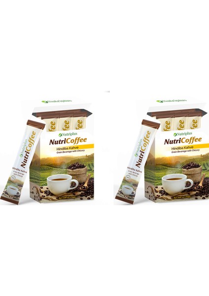 Nutricoffee Hindiba Kahve(16 x 2 gr) x 2'li