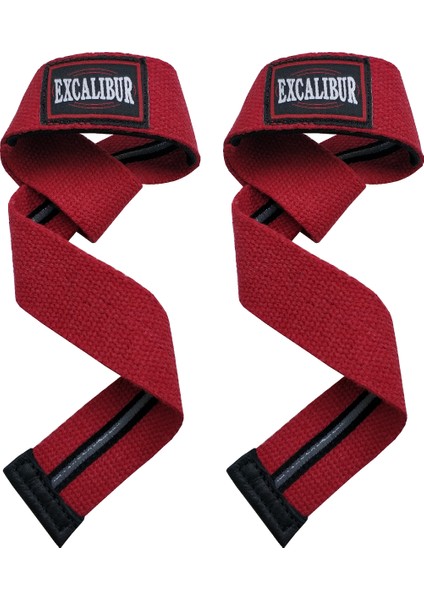 Lifting Straps Ağırlık Kayışı Çift - Kırmızı