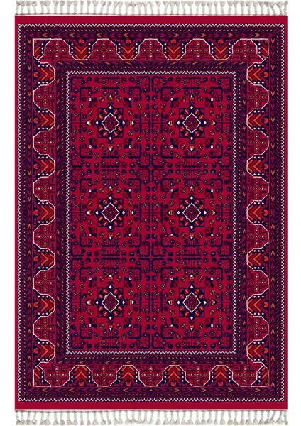 Rugs Modern Mira Pasha 2019 Bordo Vintage Halı