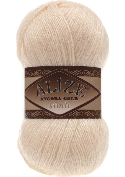 Angora Gold Simli 681 Açık Somon