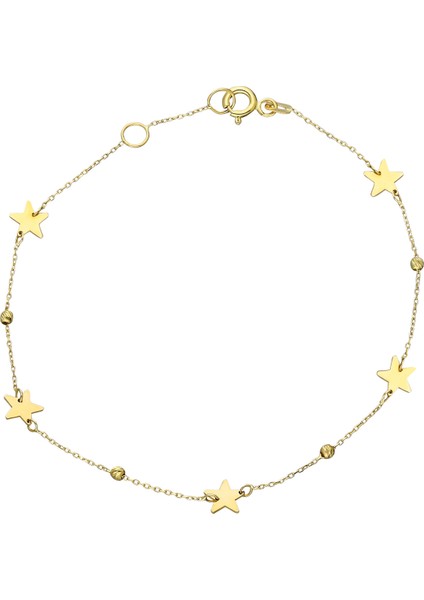 Altın Dorika Yıldız Bileklik