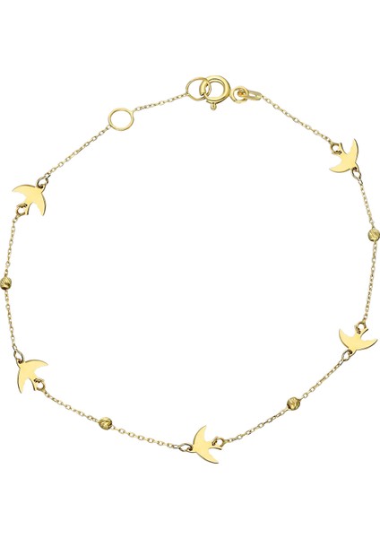 Altın Dorika Anka Kuşu Bileklik