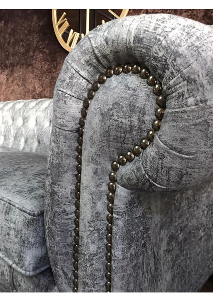 3A Degrade Nubuk Chesterfield