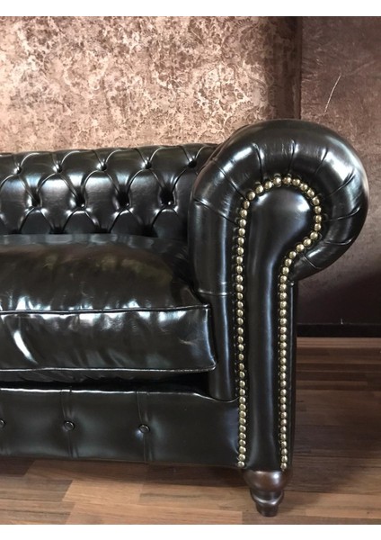 3A Bitter Brown Pullap Chesterfield