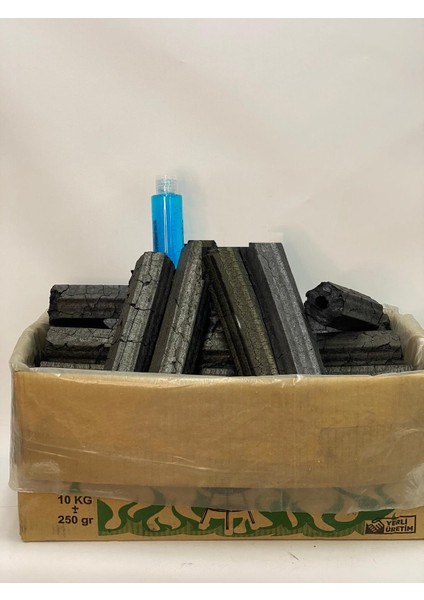 Delikli Pres Mangal Kömürü 20 kg - Jel